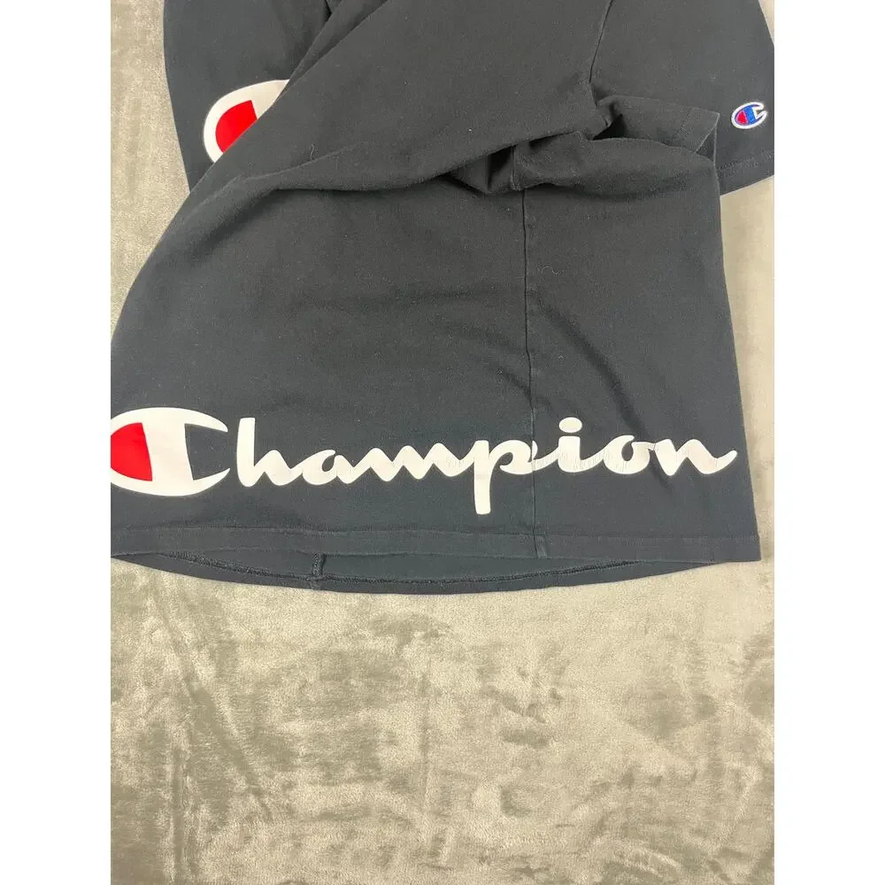 Champion Life Men's Heritage Tee, Wraparound Logo Short Sleeve T-Shirt T1919G - Picture 10 of 10